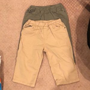 NWOT Boys Capri Style Elastic Waist shorts Bundle